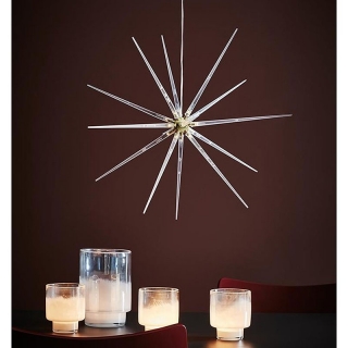 LED hviezda 53cm s funkciami svietenia