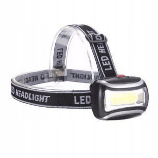 Čelovka COB LED 3W