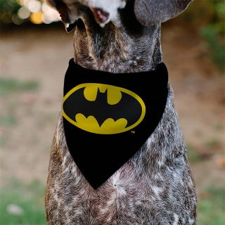Obojok pre psa so šatkou Batman