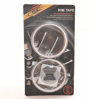 C&C Páska na ráfiky čierna