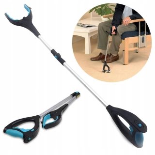 Uchopovacie kliešte pre seniorov s LED svetlom a magnetom 82 cm