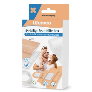LIFEMED 64-dielna lekárnička prvej pomoci