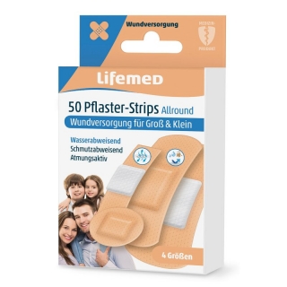 LIFEMED 50-dielna sada náplastí