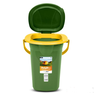 GreenBlue GB320GO - Turistická toaleta WC prenosné zelenožlté 