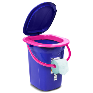 GreenBlue GB320GB - Turistická toaleta WC prenosné modroružová