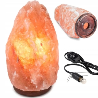 Soľná lampa z himalájskej soli 3 – 5 kg s reguláciou svetla