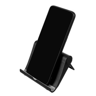 Stojan na telefón a tablet čierny