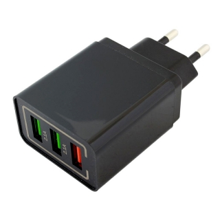 Quick Charge - Sieťová nabíjačka USB 3x