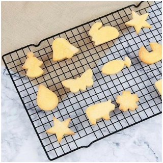 Kovový rošt na chladenie koláčov 27 x 25 cm