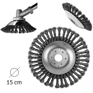 Univerzálna drôtená hlavica na krovinorez 15 cm