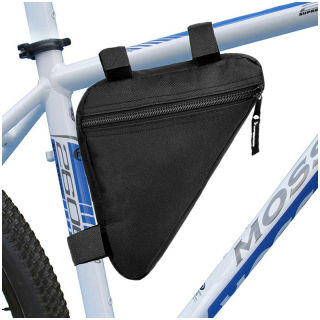 Kapsička na bicykel po rám čierna