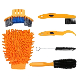 Sada na čistenie bicyklov - 6 ks