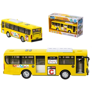 Školský autobus Gimbus 1:20 žltý