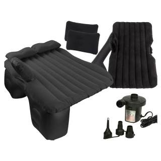 Nafukovacie lehátko do auta s kompresorom a vankúšmi