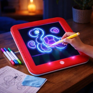 Magická LED tabuľka na kreslenie svetlom