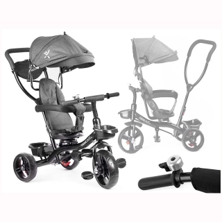 Trike Fix Lite - Trojkolka sivá