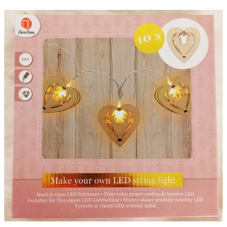 Vianočná LED girlanda soby