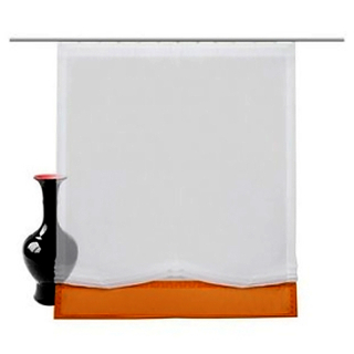 My Home - Záclona rímska biela/oranž 160 x 80cm : 762514 Grosse 3