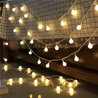 Svetelná záhradná girlanda 30 LED