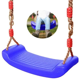 Detská záhradná hojdačka doska modrá