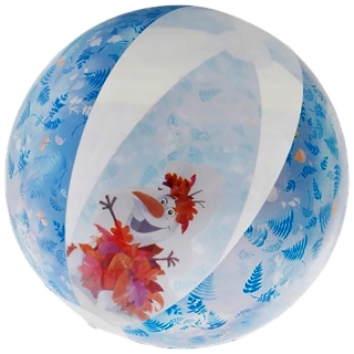 3D Nafukovacia plážová lopta Frozen 32cm