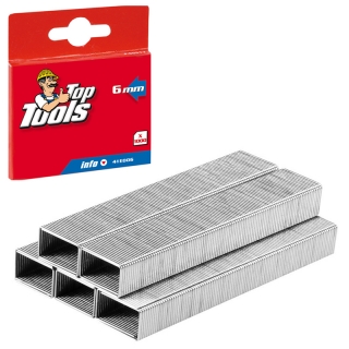 Spony do zošívačky 6mm typ J - 1000ks