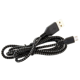 Micro USB kábel 1m pletený
