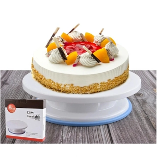 Podnos otočný na zdobenie torty 28cm