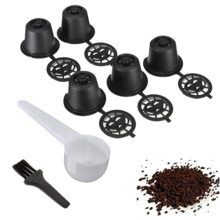 Opakovateľne použiteľné kapsulky Nespresso 5x