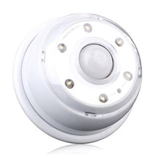 LED lampa s pohybovým senzorom na batérie