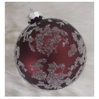 Vianočná retro guľa 