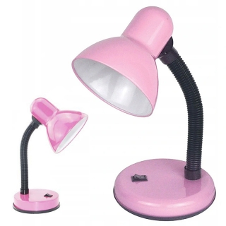 Lampa stolová ružová