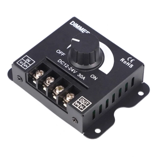 Ručný stmievač LED 360W 30A 12-24V