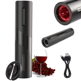 Zortung Elektrický USB otvárač na víno LED 23cm