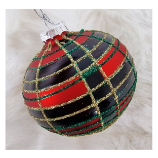 Vianočná retro guľa 