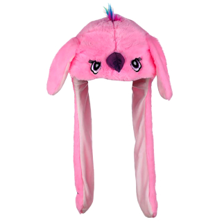 Unicorn - Klobúk s pohybujúcimi sa ušami ružový