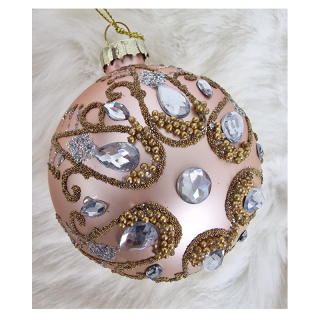 Vianočná guľa zdobená