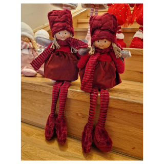 Bábika vianočná 45 x 15cm VYPREDAJ