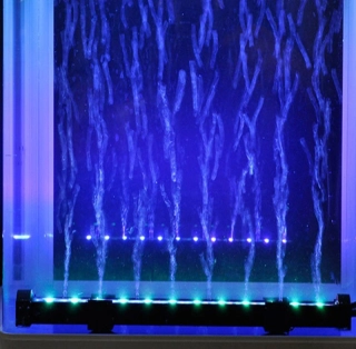 LED Osvetlenie do akvária RGB s bublinkovým efektom