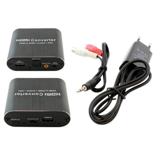 Konvertor HDMI na HDMI+AUDIO+ARC