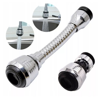 Chrome Flex Usmerňovač a šetrič vody 15cm