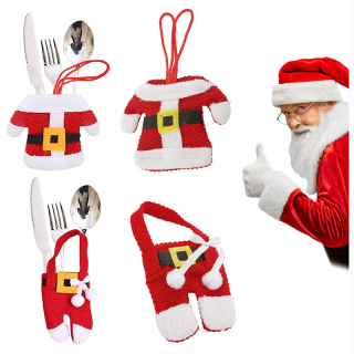 Vianočný obal na príbor SANTA 