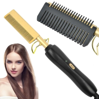 Elektrický hrebeň na vyrovnávanie vlasov