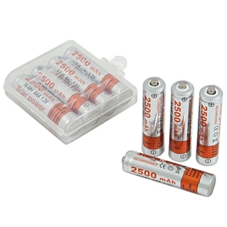 Star Power Nabíjateľné NiMH AAA batérie 2500mAh 4ks