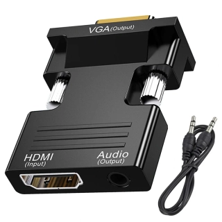 Adaptér HDMI/VGA D-SUB Audio