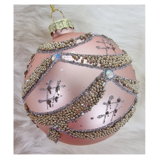 Vianočná retro guľa 