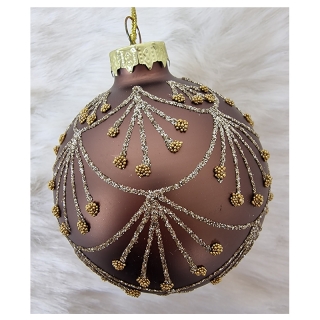 Vianočná retro guľa 