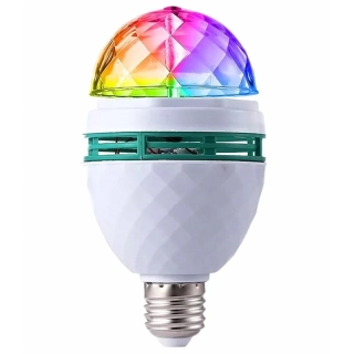 Žiarovka Disco E27 LED RGB