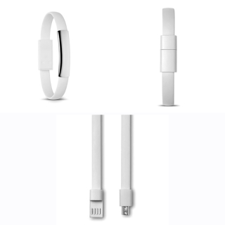 Náramok s micro USB typ-B do smartfónov a tabletov