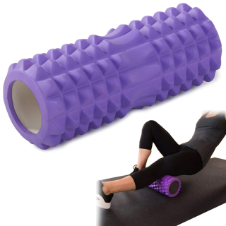 Masážny valec - Joga roller fialový